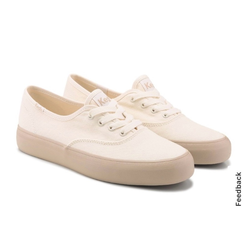 New in box Keds size 8 off white